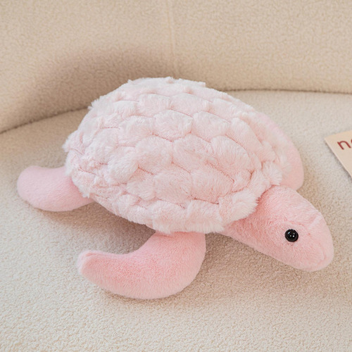 Zl Peluche De Tortuga De 38 Cm, Color Rosa