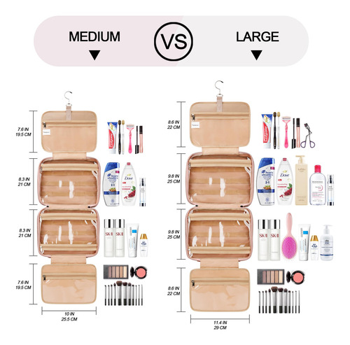 Travel Hanging Toiletry Bag Coosky Extra Large Waterproof