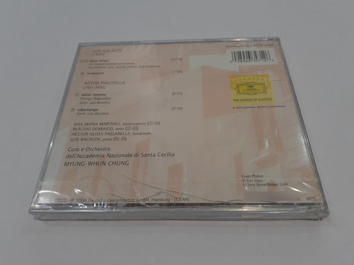 Misa Tango, Bacalov, Domingo - Cd 2000 Nuevo Cerrado Europa