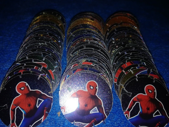 Colección Tazos Spiderman 50/50 Estética De 10 | Meses sin intereses