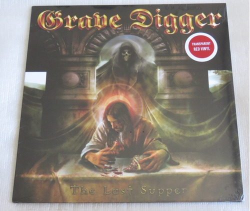 Grave Digger The Last Supper Lp Helloween Angra Metallica