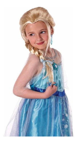 Peluca Princesa Elsa