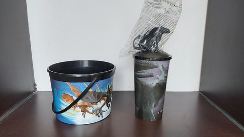 Palomera + Vaso De Como Entrenar A Tu Dragón De Cinemex (Usado)