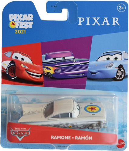 Auto Disney Cars Pixar Fest 2021 Ramon Mattel Premium Color Plata