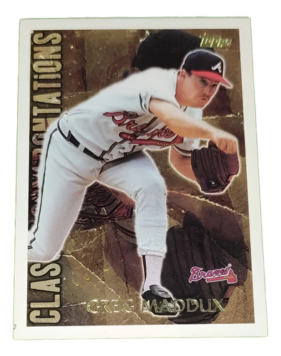 Cv Greg Maddux 1996 Topps Classic Confrontation