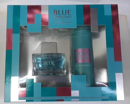 Perfume Blue Seduction X 80 Ml+ Desodorante X150 A. Banderas