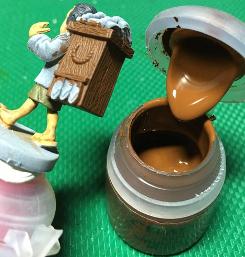 Mournfang Brown Base Acrilica Citadel Warhammer 40k