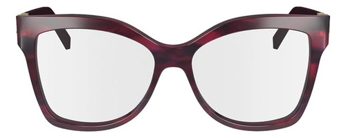 Lentes Karl Lagerfeld Kl6149 Colores Oftalmicos Color 512 Striped Wine/purple