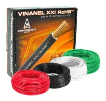 Comprar Kit 3 Cajas 100 Mts Cable Blanco,negro,rojo Cal 10 Condumex 