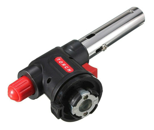 Imagen 7 de 7 de Soplete Flameador Encendedor Impermeable + Gas Butano Cocina