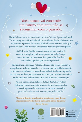 Livro Doce Perdão Lori Nelson Spielman 2ª Edição Capa Mole 2015 Português Editora Verus