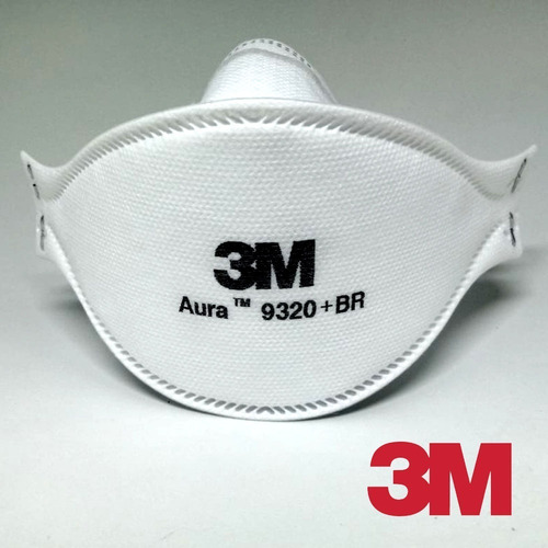 Respirador 3m Pff2 Aura 9320br Respirador N 95 Kit C/ 10 Uni
