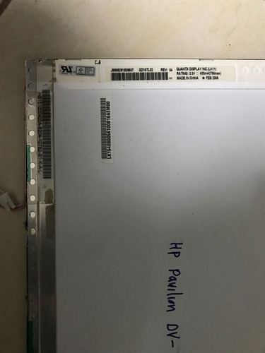 Display 15.4 Lcd Paraa Dell, Hp Dv 1000,2000. Acer (Usado)