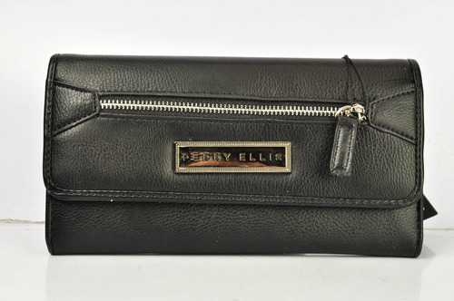 Cartera Expandible Para Dama Perry Ellis Color Beige