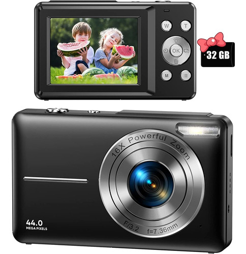 Cámara Digital Fhd 1080p Para Cámara De Video Para Niños