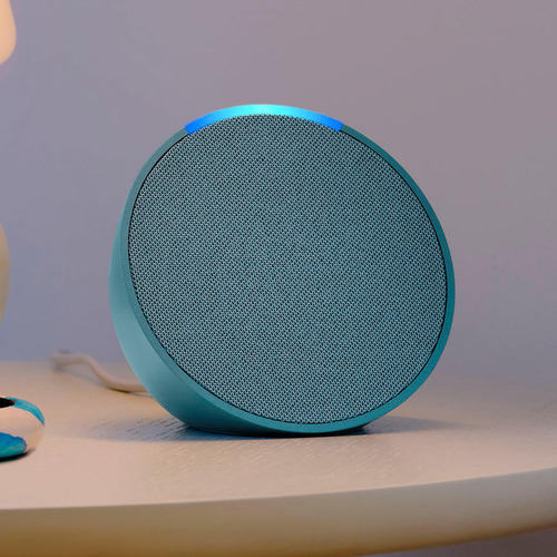 Amazon Echo Pop Con Asistente Virtual Alexa Midnight Teal