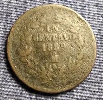 Comprar Moneda Un Centavo 1889, República Mexicana. En Cobre.