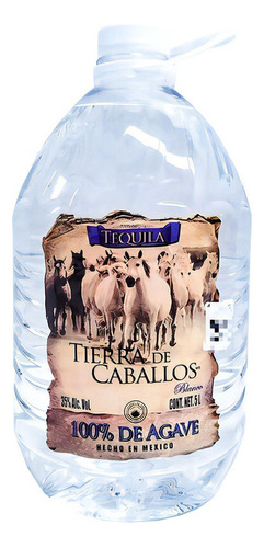 Tequila Tierra De Caballos Garrafa Blanco 5000 Ml