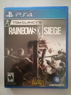 Tom Clancy's Rainbow Six Siege Ps4 Nuevo, Original Y Sellado