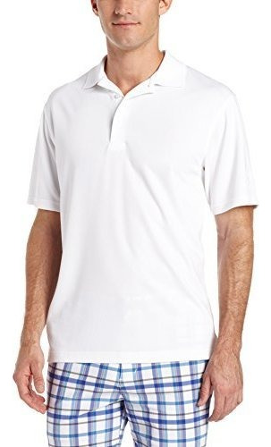 Polo Pga Tour De Manga Corta Para Hombre Airflux Solid, Bla