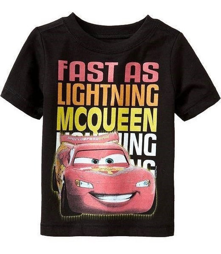 Remera Mcqueen Old Navy Cars Importada Disney