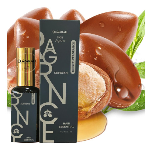 Aceite Capilar Orgánico De Argán De Marruecos Olazarah: