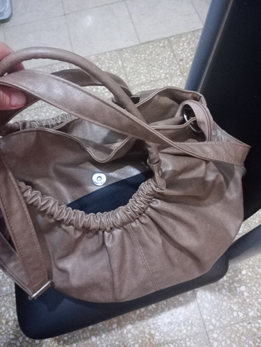 Cartera Nueva De Cuero Dama Marrón  