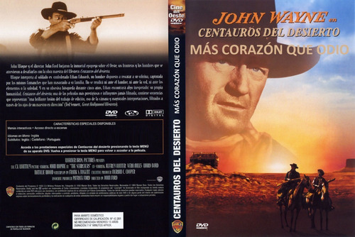 Mas Corazon Que Odio - The Searchers - John Wayne Dvd