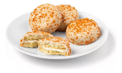 Galletas Chocolate Blanco Y Pumpkin Spice, Relleno Vainilla