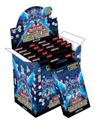 Yugioh Neotempestade Negra Box Booster Edicao Especial