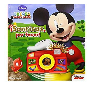 Libro Disney La Casa De Mickey Cámara