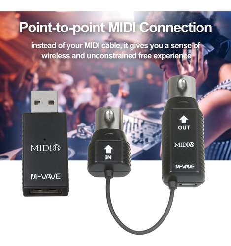 Mini Sistema De Transmisión Inalámbrico M-vave Ms1