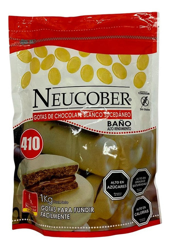 Cobertura Chocolate Blanco Neucober 410 1 Kilo