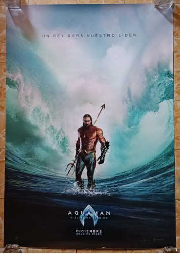 Póster Original Cine Aquaman 2 