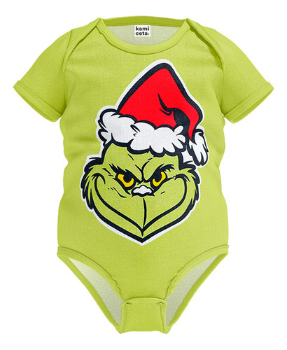 Pañalero Bebé Grinch Navidad Gorro Traje Disfraz