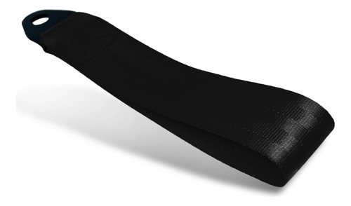 Tow Strap Fita P/ Reboque Celta Golf Polo Civic Vermelho Cor Preto