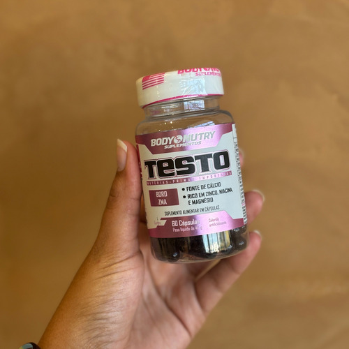 3x Testo Feminino Aumento De Força Concentrado 60 Capsulas Sabor Sem sabor