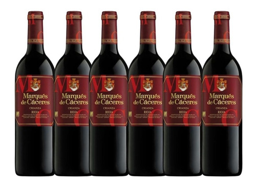 Vino Marques De Caceres 750 Ml X 6