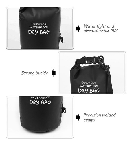 Bolsa Impermeable Y Funda De Teléfono Para Acampar Y Nadar