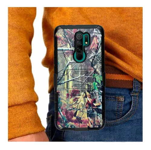 FUNDA USO RUDO 3 EN 1 XIAOMI REDMI 9 MOSS FUNDA USO RUDO 3 EN 1