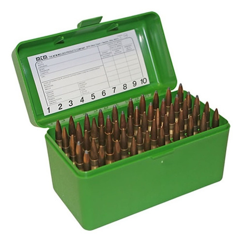 Mtm Cajita Portamunicion Para Calibres 22-250rem., 250sav.