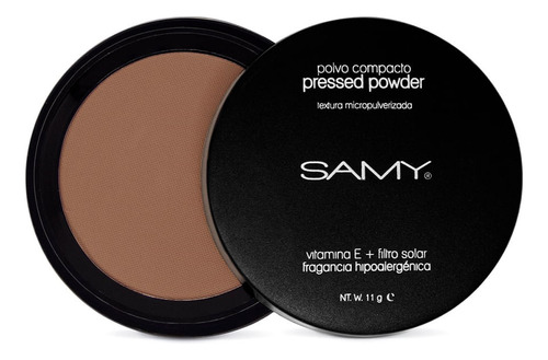 Polvo Compacto Samy Sin Espejo Tostado 7 X 11g