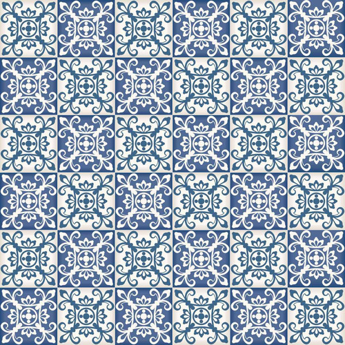 Imagem 4 de 5 de Adesivo De Azulejo Coimbra 15x15 Cm Com 18un