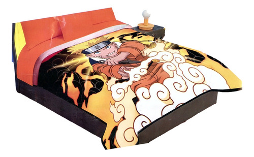 Cobertor Naruto Provipolar Ligero Matrimonial
