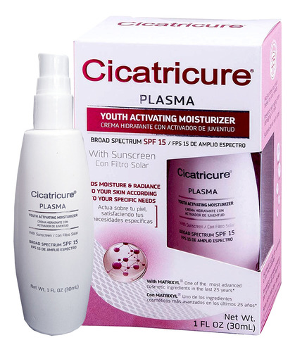 Cicatricure Plasma Activador De Juventud Spf 15 30ml Momento De Aplicación Día/noche Tipo De Piel Mixta