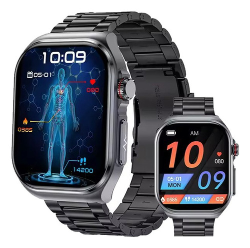 Nivel Médico Reloj Inteligente Hombre  Glucemia Smartwatch
