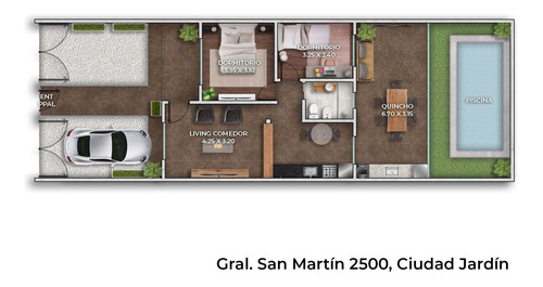 Imagen 2 de 30 de Venta Casa 3 Ambientes Ciudad Jardin Con Pileta