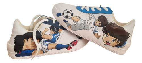 Zapatillas Supercampeones Personalizadas Pintadas A Mano 