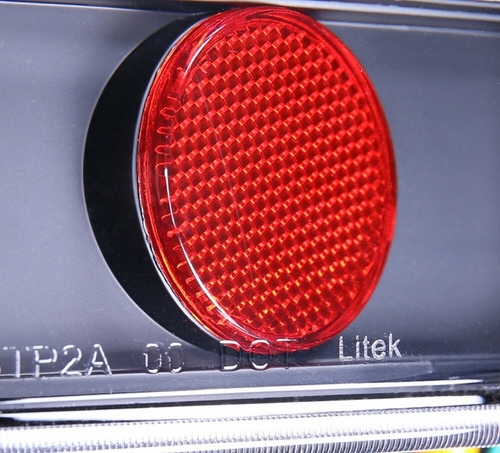 Gmc Sonoma Pickup 1994 - 2004 Juego De Calaveras Led F Negro
