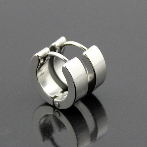 Imagem 10 de 10 de Brinco Argola Masculino Aço Inox Qualidade E Excelente Preço